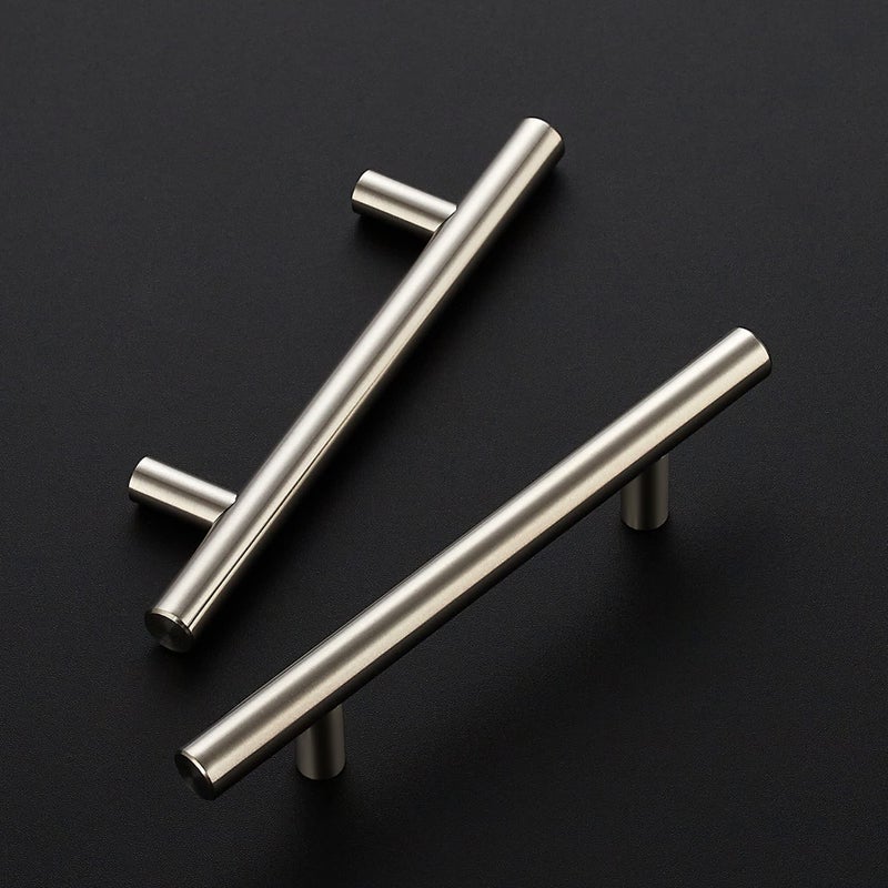 Ravinte 30 Pack 6 inch Cabinet Pulls Brushed Nickel Stainless Steel Kitchen Cupboard Handles Cabinet Handles, 3.5 inch Hole Center - Image 2